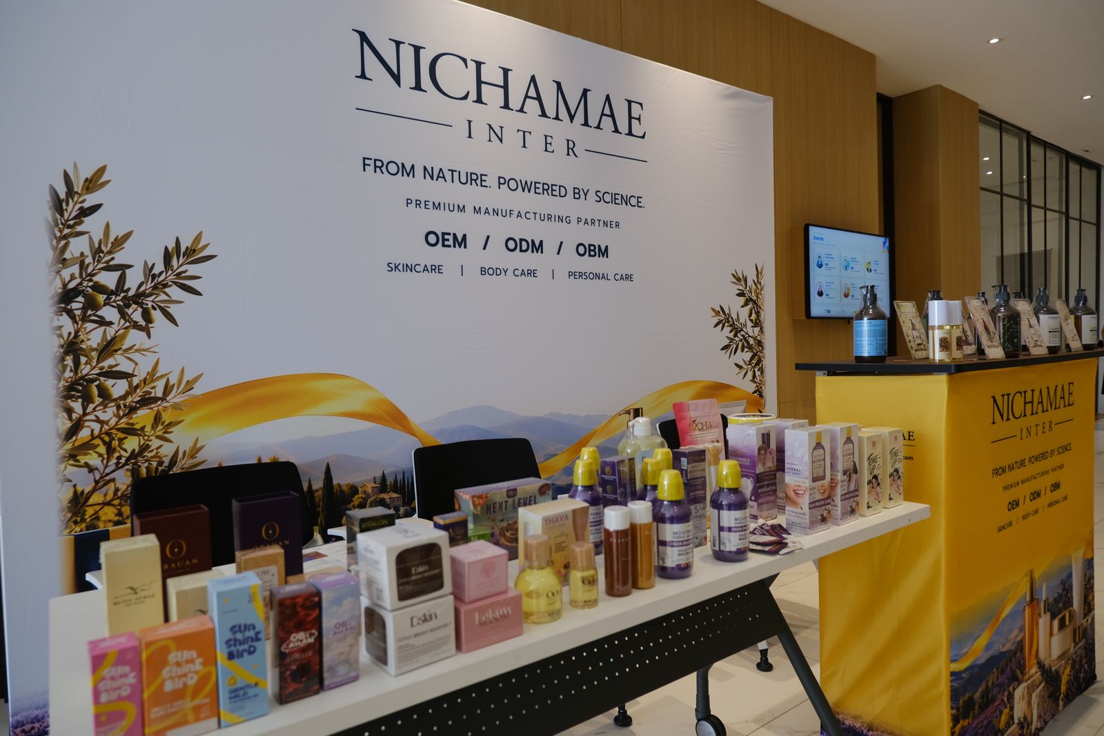Ingredient Showcase · Nichamae Inter ผู้สนับสนุนงาน