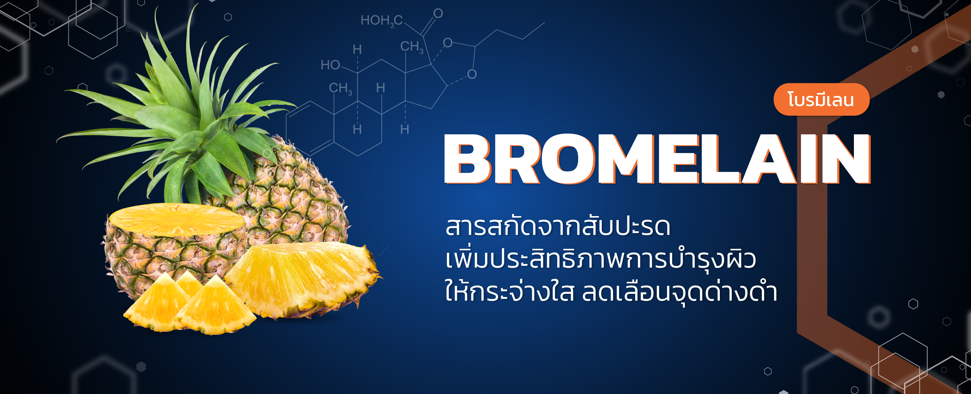สารสกัดจากสับปะรด (Bromelain)
