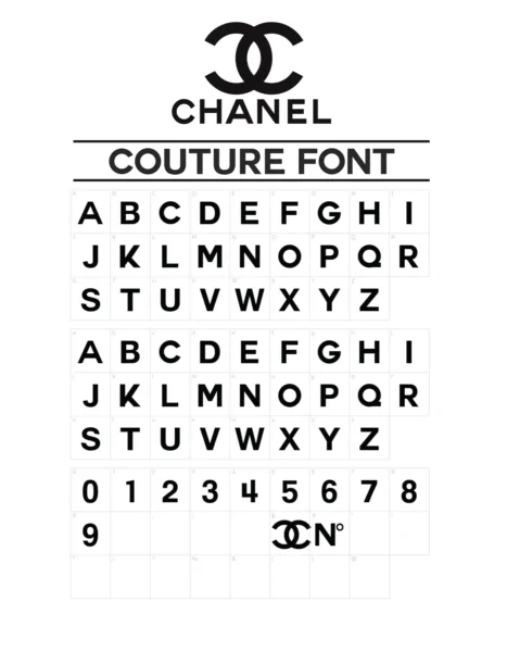 chanel Ci font Chanel