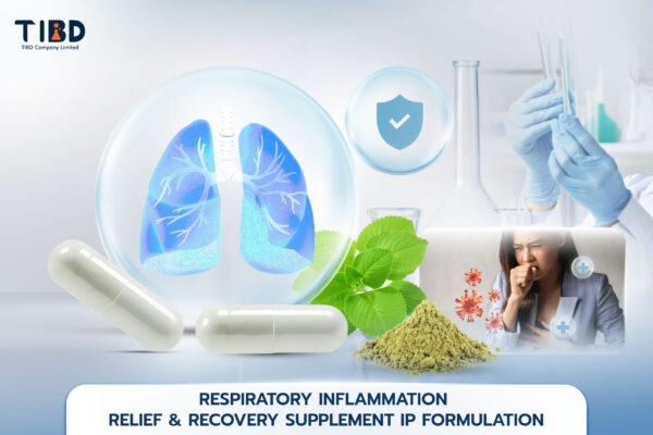 Respiratory Inflammation Relief & Recovery Supplement IP Formulation