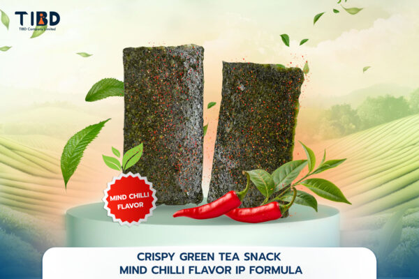 CRISPY GREEN TEA SNACK MIND CHILLI FLAVOR IP FORMULA