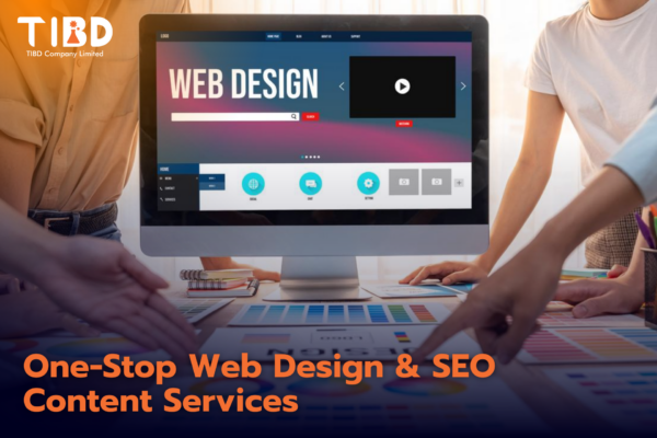 บริการรับออกแบบเว็บไซต์ และเขียนคอนเทนต์ SEO ครบวงจร