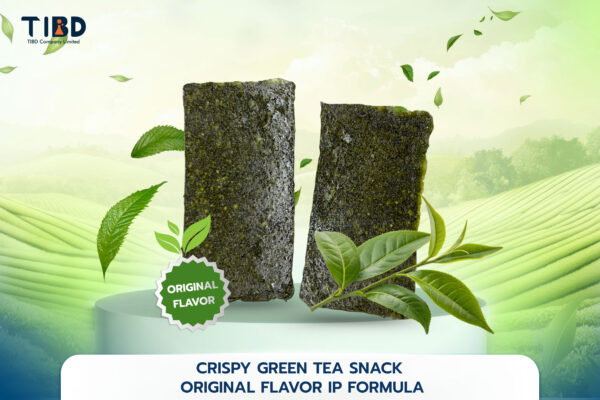 CRISPY GREEN TEA SNACK ORIGINAL FLAVOR IP FORMULA