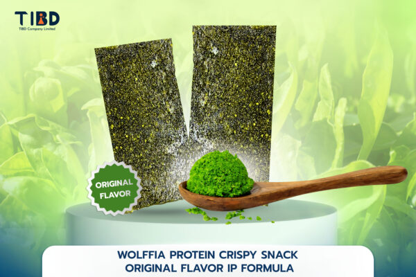 WOLFFIA PROTEIN CRISPY SNACK ORIGINAL FLAVOR IP FORMULA