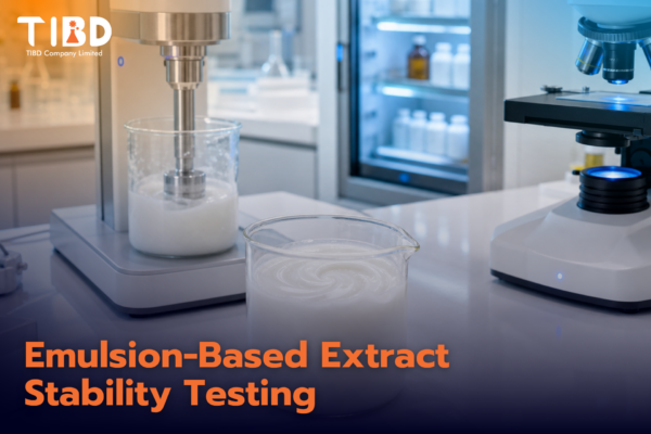 บริการทดสอบความคงตัวสารสกัดในระบบอิมัลชัน (Emulsion Extract Stability)