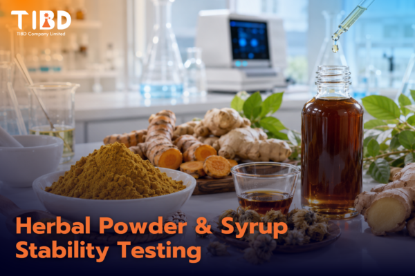 บริการทดสอบความคงตัวผงและไซรัปสมุนไพร (Herbal Powder & Syrup Stability)