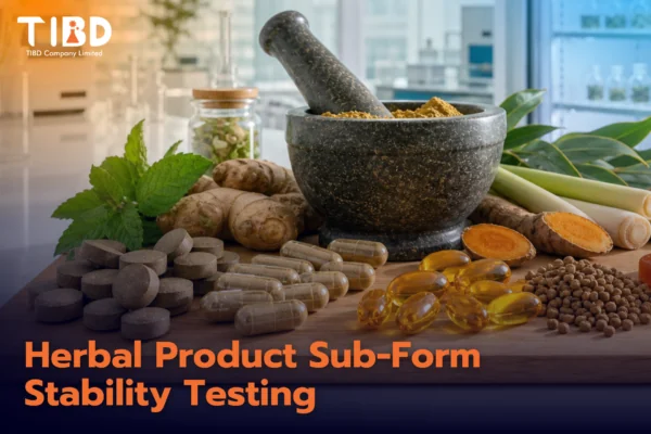 บริการทดสอบความคงตัวรูปแบบยาสมุนไพร (Herbal Sub-Form Stability)