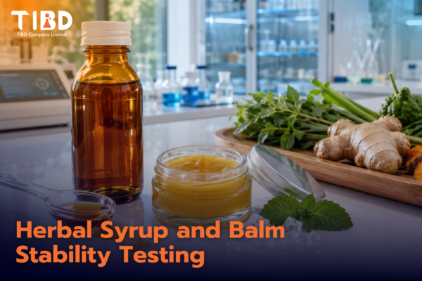 บริการทดสอบความคงตัวยาน้ำสมุนไพรและยาหม่องสมุนไพร (Herbal Syrup and Balm)