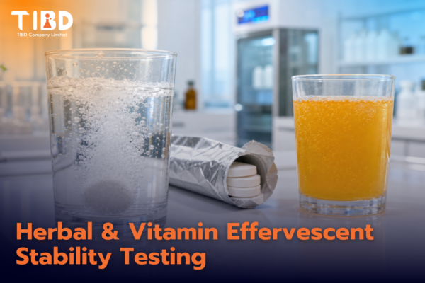 บริการทดสอบความคงตัวเม็ดฟู่สมุนไพรและวิตามิน (Herbal & Vitamin Effervescent Stability)