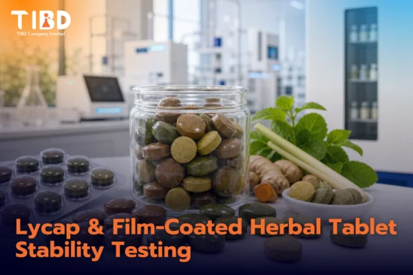 บริการทดสอบความคงตัวลูกกลอนและยาเม็ดเคลือบฟิล์มสมุนไพร (Lycap & Film-Coated Herbal Tablet Stability)