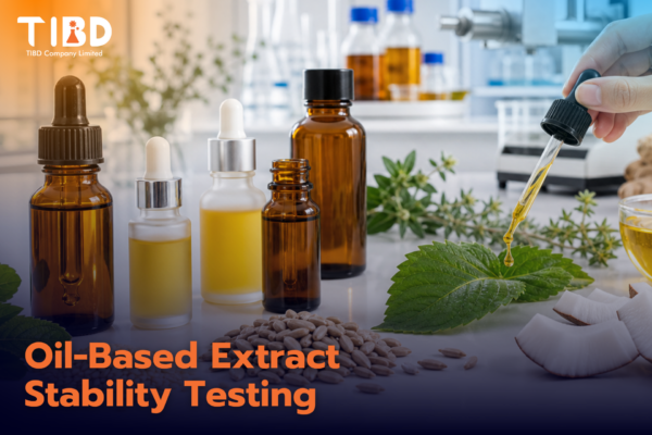 บริการทดสอบความคงตัวสารสกัดในตัวทำละลายน้ำมัน (Oil-Based Extract Stability)