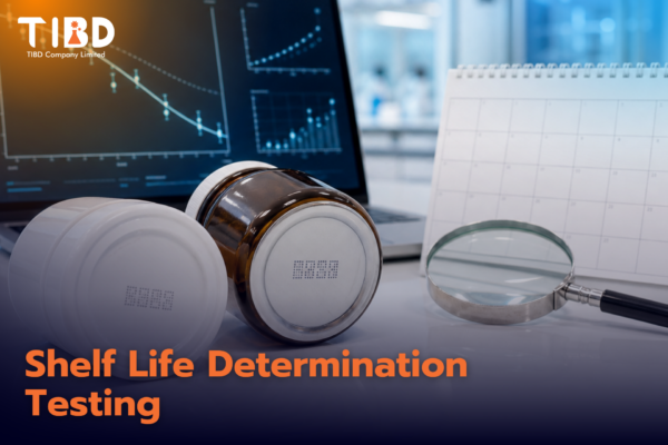 บริการกำหนดอายุการเก็บรักษาผลิตภัณฑ์ (Shelf Life Determination) จากข้อมูลทดสอบความคงตัว