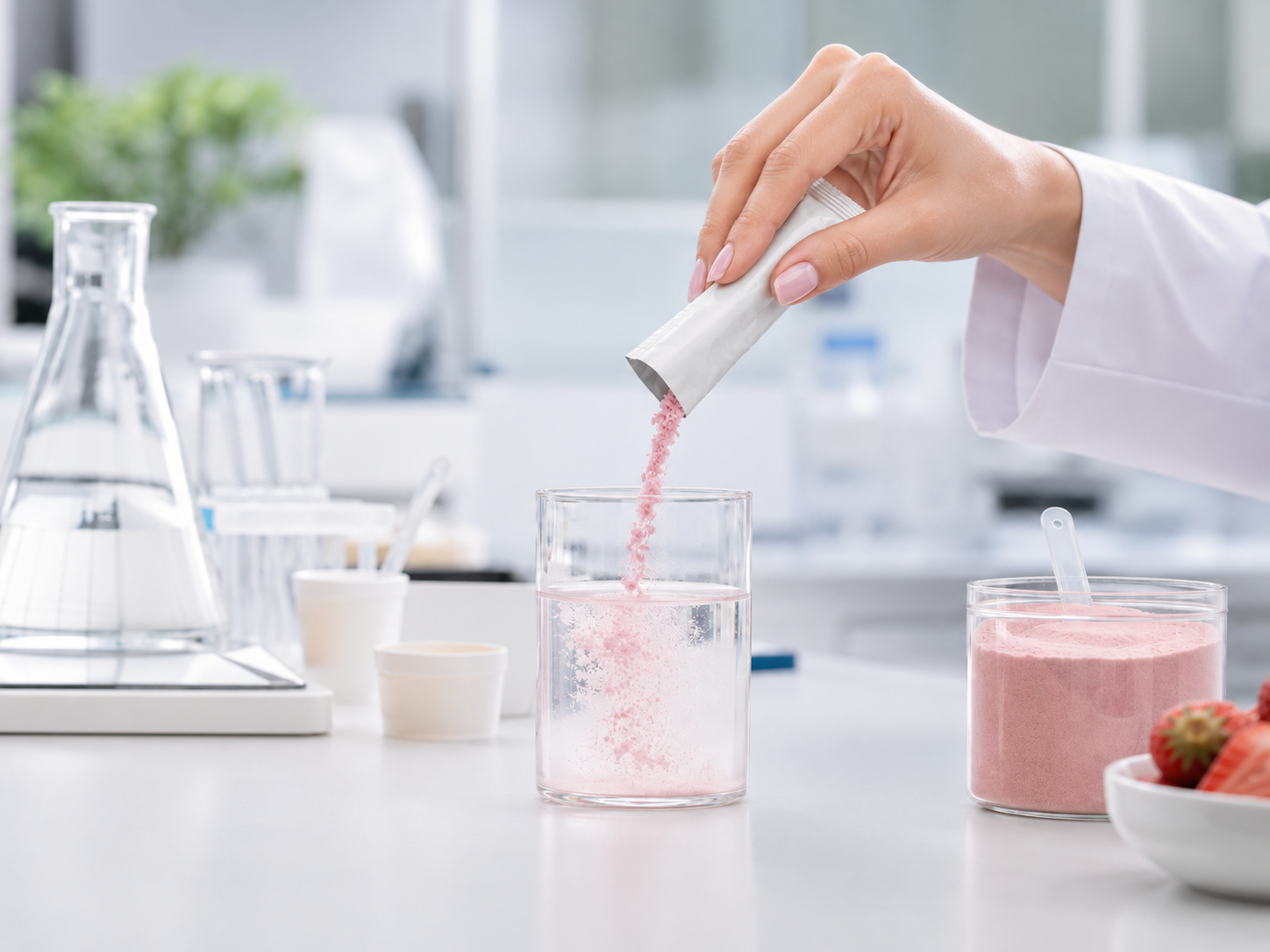 บริการทดสอบความคงตัวผงเครื่องดื่มชง (Instant Drink Powder Stability) บริการทดสอบความคงตัวผงเครื่องดื่มชง (Instant Drink Powder Stability)