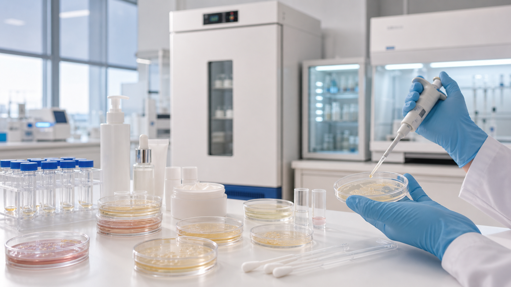 บริการทดสอบประสิทธิภาพสารกันเสีย (Preservative Efficacy Test: PET) ตาม ISO 11930 และ USP 51 บริการทดสอบประสิทธิภาพสารกันเสีย (Preservative Efficacy Test: PET) ตาม ISO 11930 และ USP 51