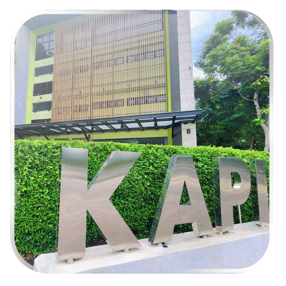 K-API-opt ป้ายชื่ออาคาร K-API โรงงานผลิตสารสกัด