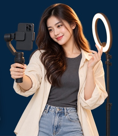ภาพครีเอเตอร์จากโปสเตอร์รับสมัคร เป็นภาพประกอบ AI