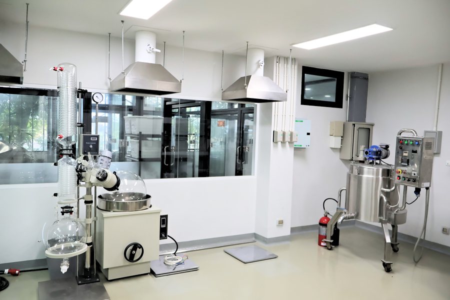 Extraction room at the K-API plant