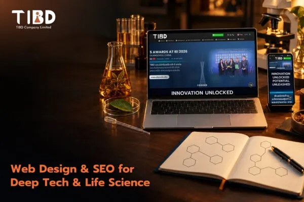 บริการรับทำเว็บไซต์และคอนเทนต์ SEO สำหรับ Deep Tech, Life Science และ Health & Beauty