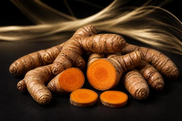 AI plant-source concept image: turmeric